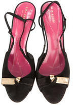 Thumbnail for your product : Kate Spade Suede Slingback Sandals