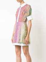 Thumbnail for your product : Mary Katrantzou dégradé stripe dress