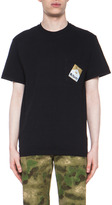 Thumbnail for your product : Mark McNairy New Amsterdam McNasty Cotton Pocket Tee in Black
