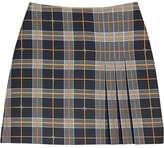 Thumbnail for your product : Burberry Pleat Detail Check Mini Skirt