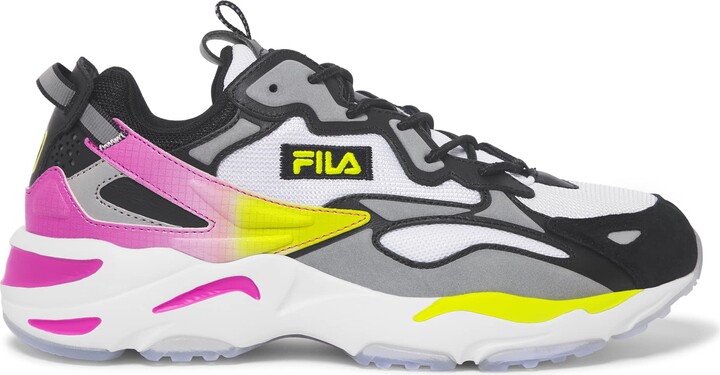 Fila Girls' Ray Tracer Sneakers (Sizes 11 - 2) - pink/multi, 11 toddler -  Walmart.com