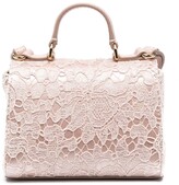 Thumbnail for your product : Dolce & Gabbana Children Lace Logo Plaque Bag