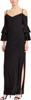Thumbnail for your product : Ralph Lauren Jersey Cold-Shoulder Gown