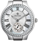 Thumbnail for your product : Philip Stein Teslar Small Round Mother-of-Pearl Diamond Watch Head