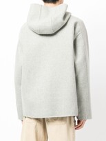 Thumbnail for your product : Off-White Wool-Blend Hooded Jacket