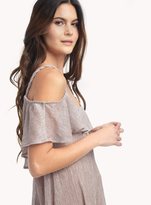 Thumbnail for your product : Ella Moss Cerine Cold Shoulder Tier Top