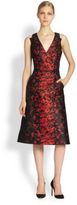 Thumbnail for your product : Carolina Herrera Floral Print Dress