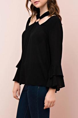 Entro Solid Crinkled Top