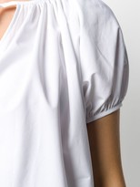 Thumbnail for your product : Jil Sander Cap Sleeve Cut-Out Detail Blouse