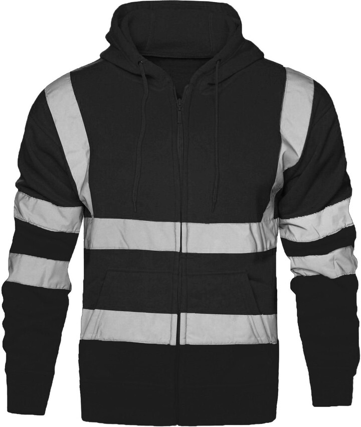 black safety sweatshirt
