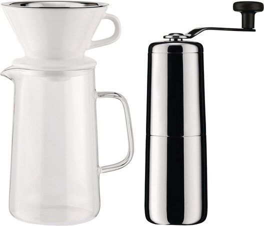Alessi Slow Drip Coffee Maker & Grinder Set