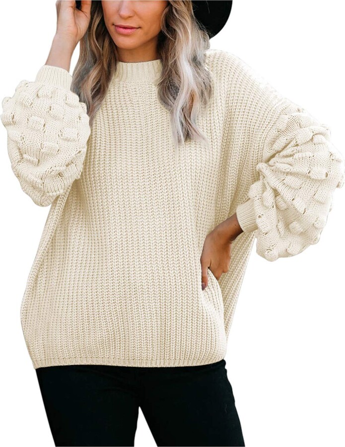 Apricot Sweater | Shop the world's largest collection of fashion 