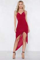 Thumbnail for your product : Nasty Gal Burning Up Wrap Dress