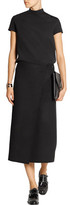 Thumbnail for your product : Theory Anneal Wrap-Effect Cashmere Midi Skirt
