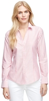 Thumbnail for your product : Brooks Brothers Non-Iron Fitted BrooksCool® Stripe Dress Shirt