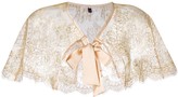 Thumbnail for your product : Gilda & Pearl Audrey lace cape