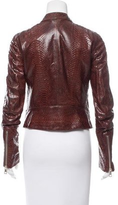 Maison Margiela Python Leather Jacket w/ Tags