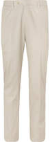 Thumbnail for your product : Canali Stone Stretch-cotton Suit Trousers - Beige