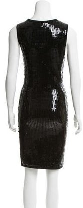 Michael Kors Wool Embellished Dress