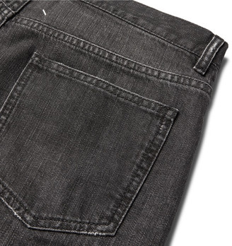 Maison Margiela Slim-Fit Distressed Washed-Denim Jeans