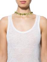 Thumbnail for your product : Bottega Veneta Cubic Zirconia Collar Necklace