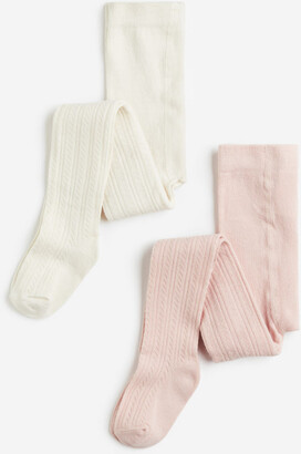 H&M 2-Pack Fine-Knit Tights