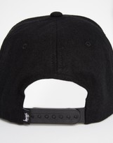 Thumbnail for your product : Stussy Wool Stock Logo Cap