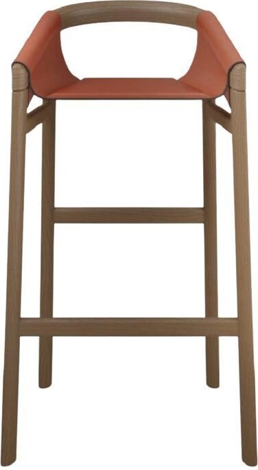 1stDibs Dartagnan Tinto Noce Ash Bar Stool By Haymann Editions