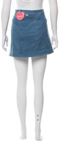 Thumbnail for your product : Mother Patchwork Denim Skirt w/ Tags