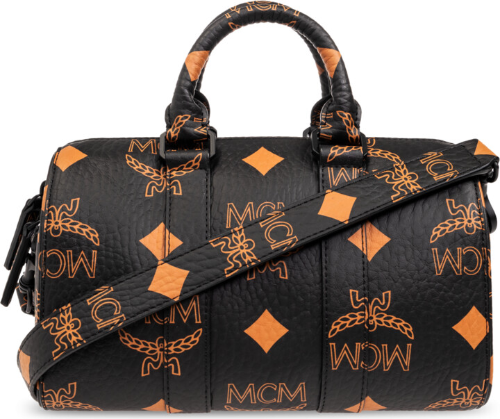 MCM Black Leather Tote - ShopStyle