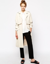 Thumbnail for your product : Vila Longline Trenchcoat