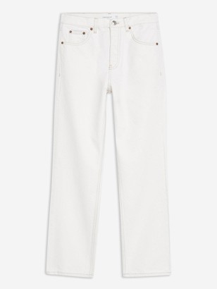 Topshop Editor Jeans - Off White