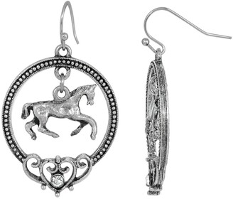 Pewter Hoop Earrings | Shop the world's largest collection of fashion 