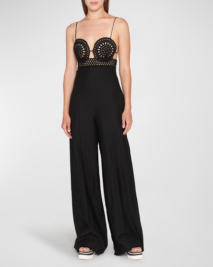 Stella McCartney Broderie Anglaise Jumpsuit - ShopStyle