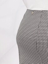 Thumbnail for your product : Patrizia Pepe Houndstooth Pattern Mini Skirt