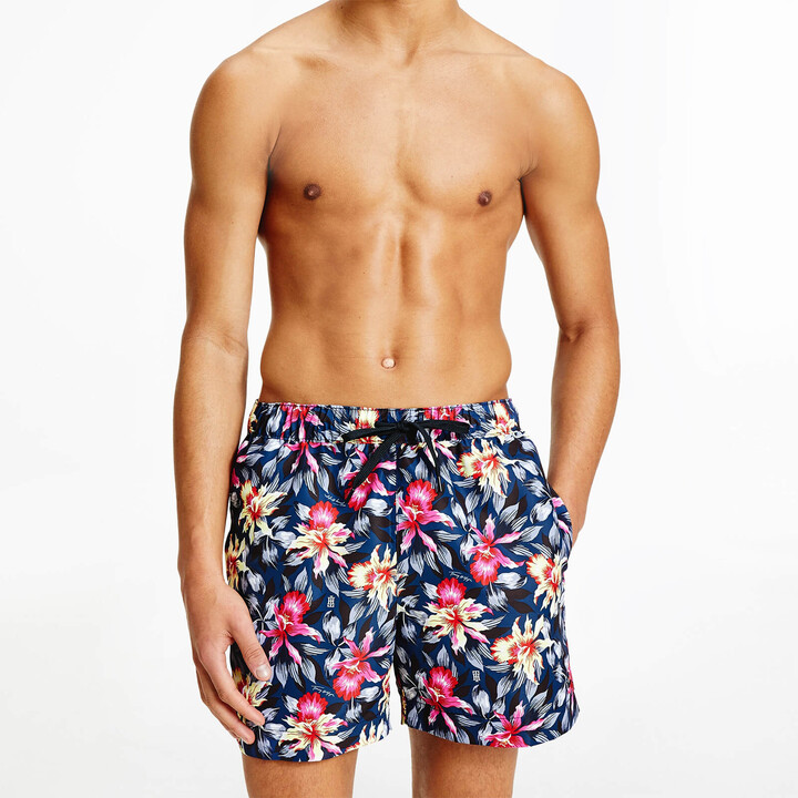 Tommy Hilfiger Men's Medium Drawstring Swim Shorts - ShopStyle