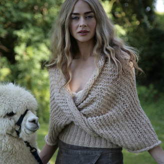 Purl Alpaca Designs Allegro Shawl Knitting Kit