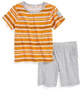 Thumbnail for your product : Splendid Stripe Cotton T-Shirt & Shorts (Little Boys)