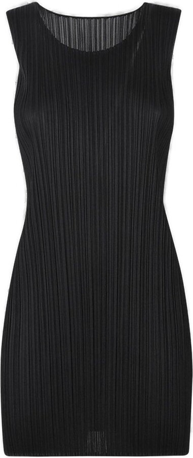 Pleats Please Issey Miyake Sleeveless Dress