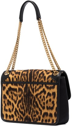 Saint Laurent medium Niki leopard-print shoulder bag