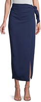 Thumbnail for your product : Donna Karan Wrap Mid-Length Skirt