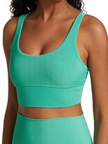 Thumbnail for your product : Beach Riot Leah Ribbed Sports Bra