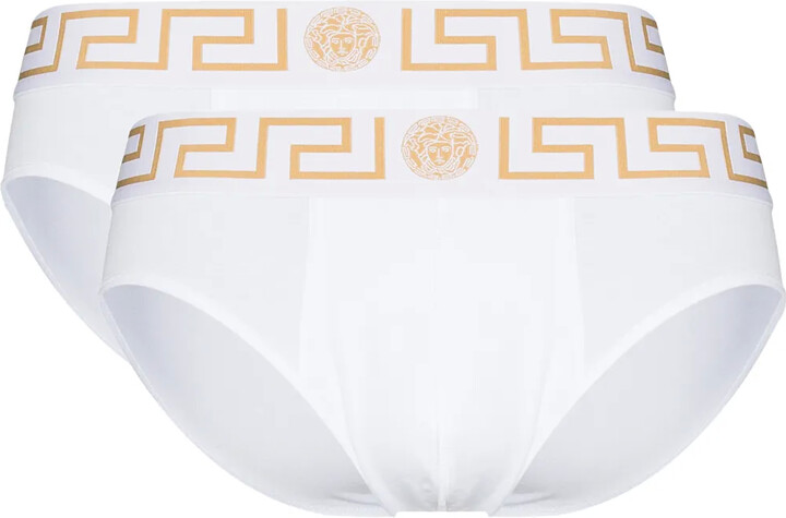 Versace Greca border briefs (set of two)