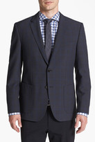 Thumbnail for your product : HUGO BOSS 'Jesse' Trim Fit Plaid Sportcoat