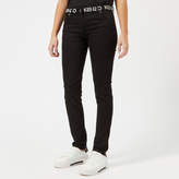KENZO Women's Superstretch Skinny Jeans Black