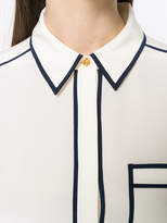 Thumbnail for your product : Tory Burch contrast trim shirt