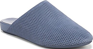 Vionic Opal Perforated Suede Mules