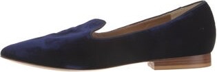 Le Monde Beryl Velvet Loafers