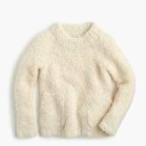 Thumbnail for your product : J.Crew Girls' fuzzy popover sweater