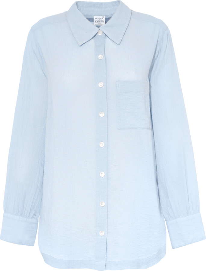 Nudea Blue The Midi Shirt - Sky